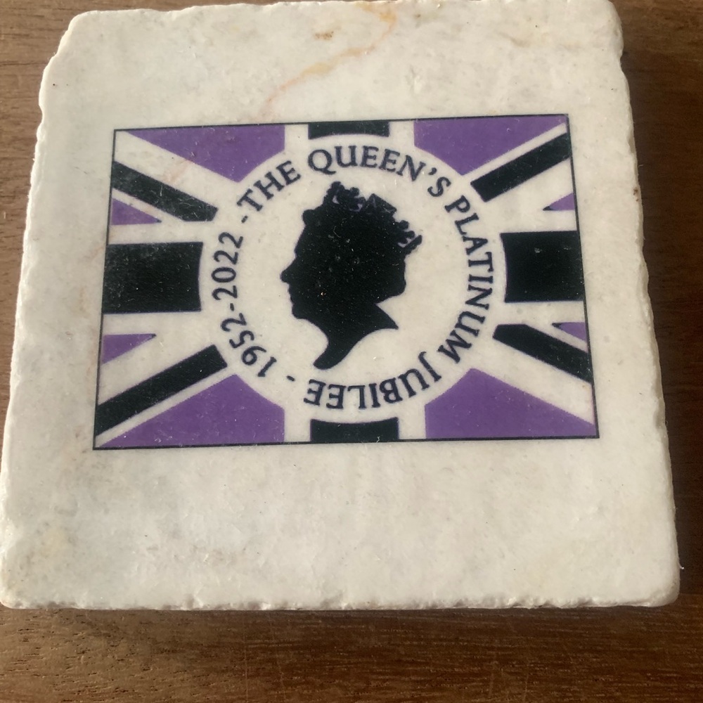 Queen's Platinum Jubilee Commemorative Coaster